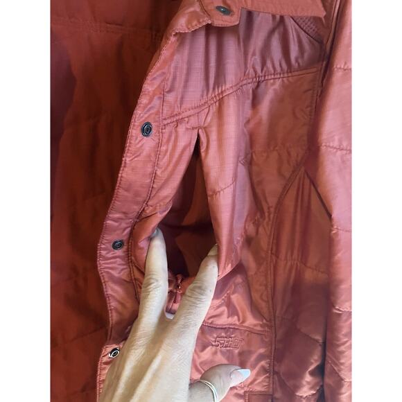 5.11 Tactical Jacket Women's Medium button orange puffer jacket large - Picture 6 of 14